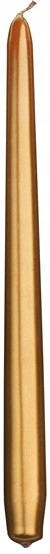 Stolové sviečky 10ks zlaté 29cm C